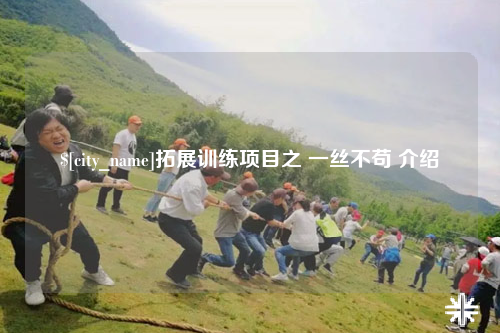 雅安拓展训练项目之 一丝不苟 介绍